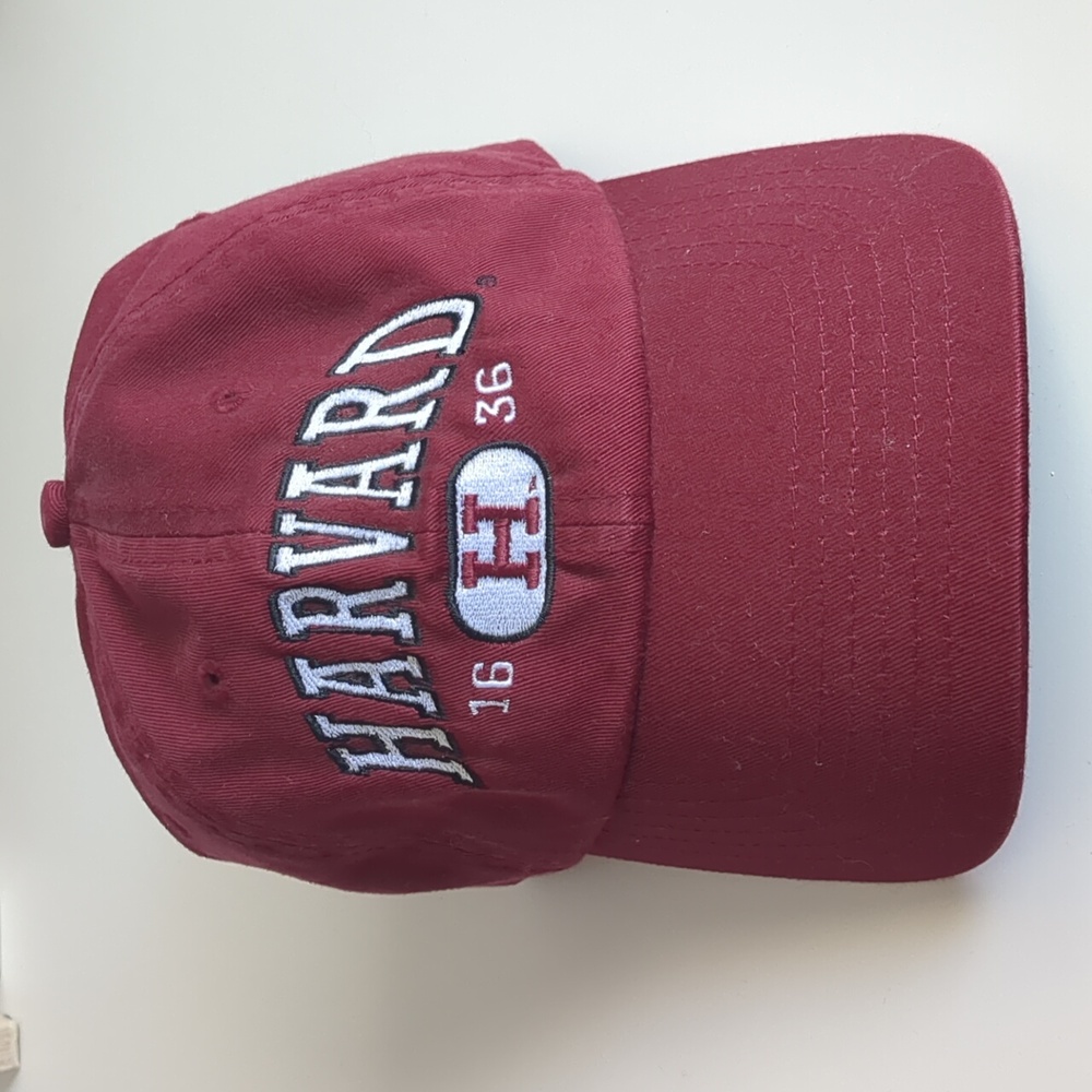 Harvard Red Burgundy Hat Cap 1636 Small/Medium